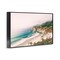 Stupell Industries California Bay Coastline Black Framed Giclee Art, design by Sisi and Seb